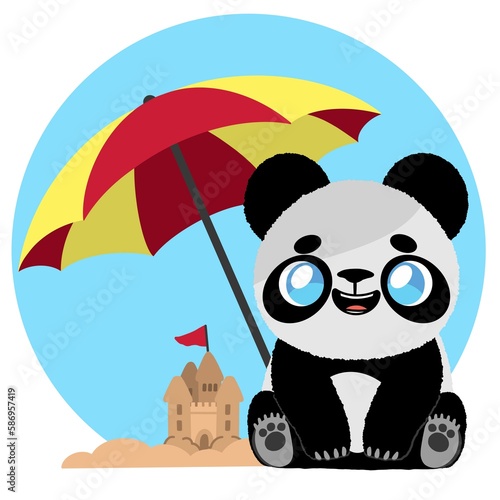 Panda al mare