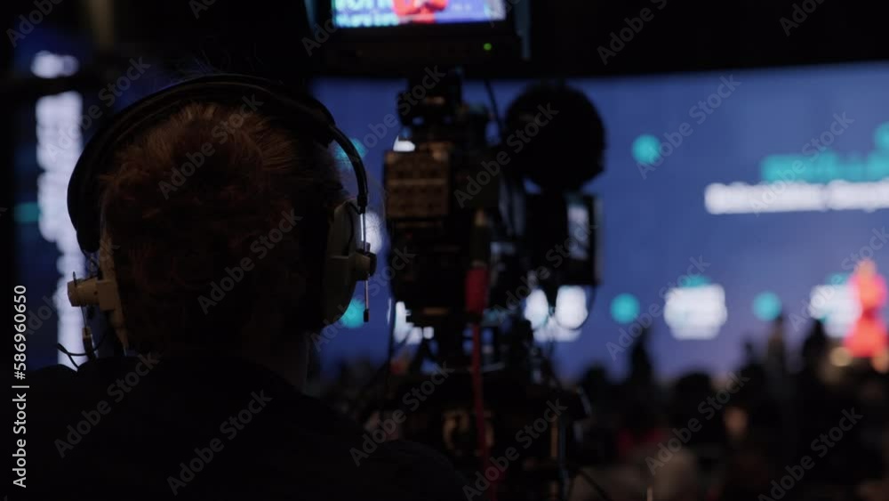 Press and media camera in broadcasting event. Paparazzi, News and sports at work. Press and media camera in broadcasting event. Paparazzi, News and sports at work.