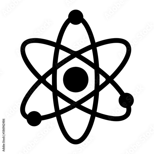enzymes glyph icon