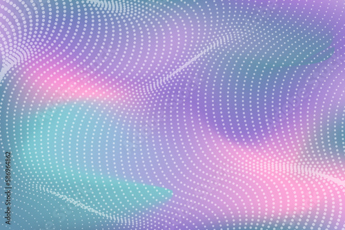 Hologram gradient. Neon poster. rainbow light. Abstract background. Purple gradient hologram.