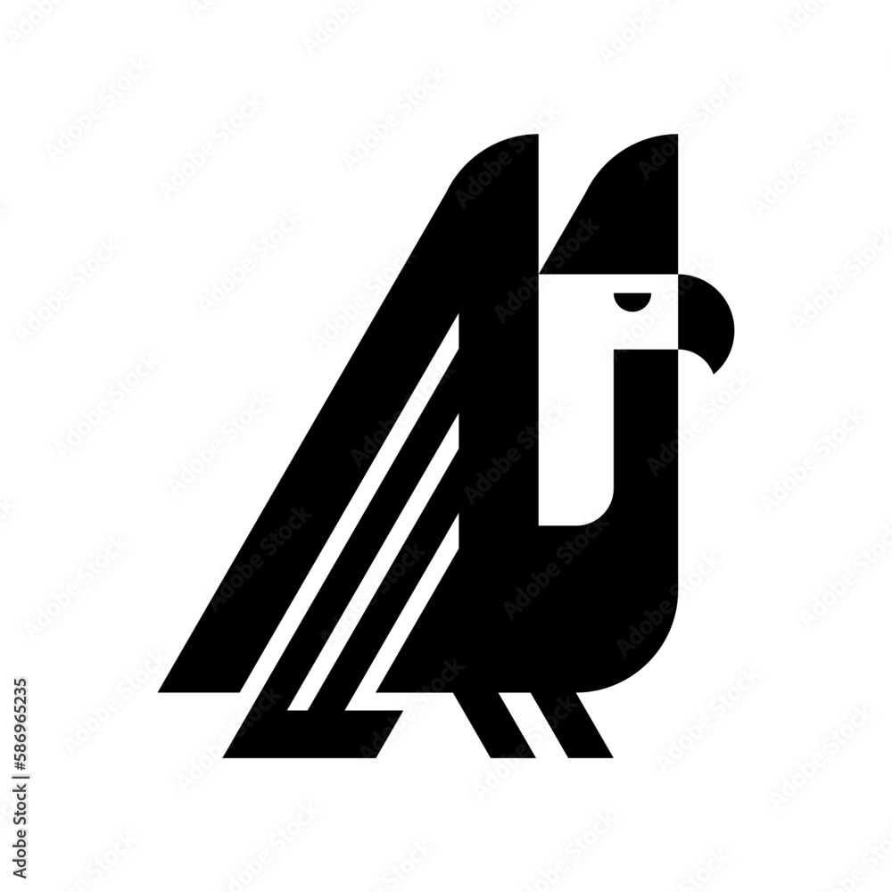 Vulture Logo. Icon design. Template elements Vulture Logo. Icon design. Template elements