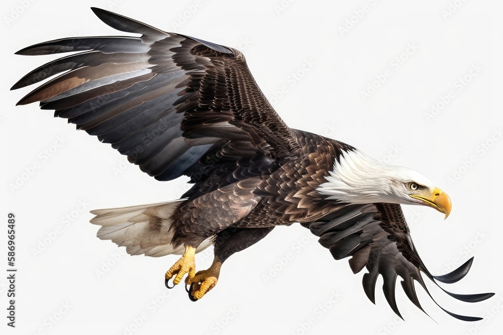 Obraz premium american bald eagle