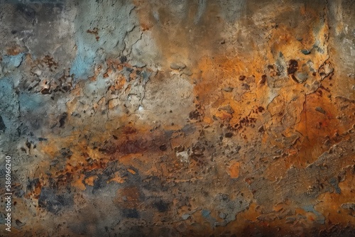 rusty metal background