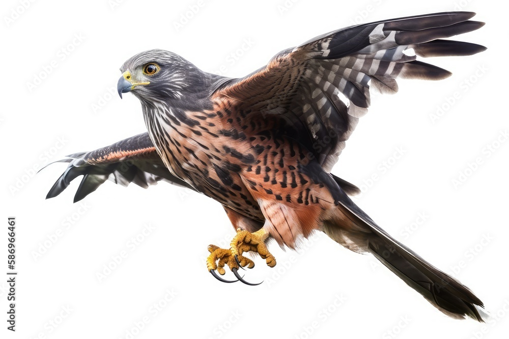 golden eagle isolated on white golden eagle isolated on white