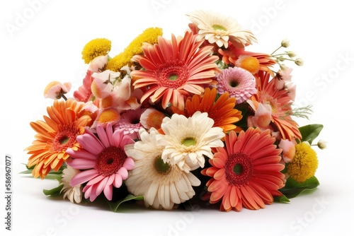 bouquet of flowers and gerberas