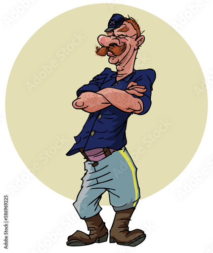 US cavalry soldier