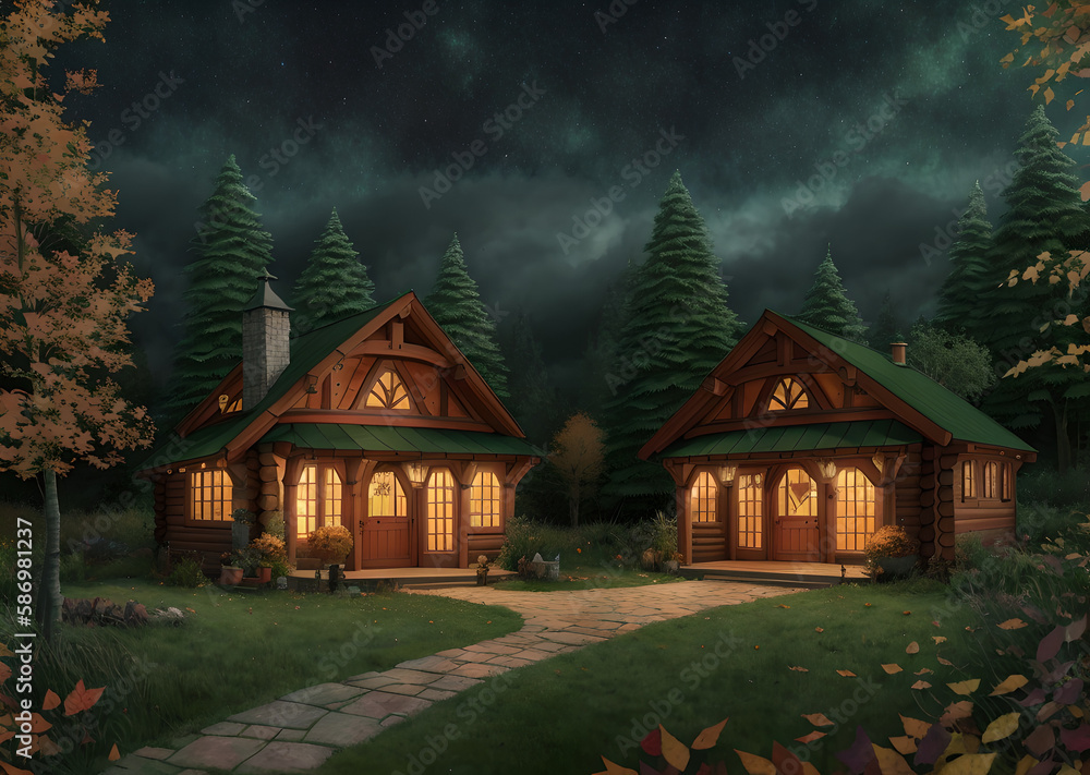 Autumn Cottage Home