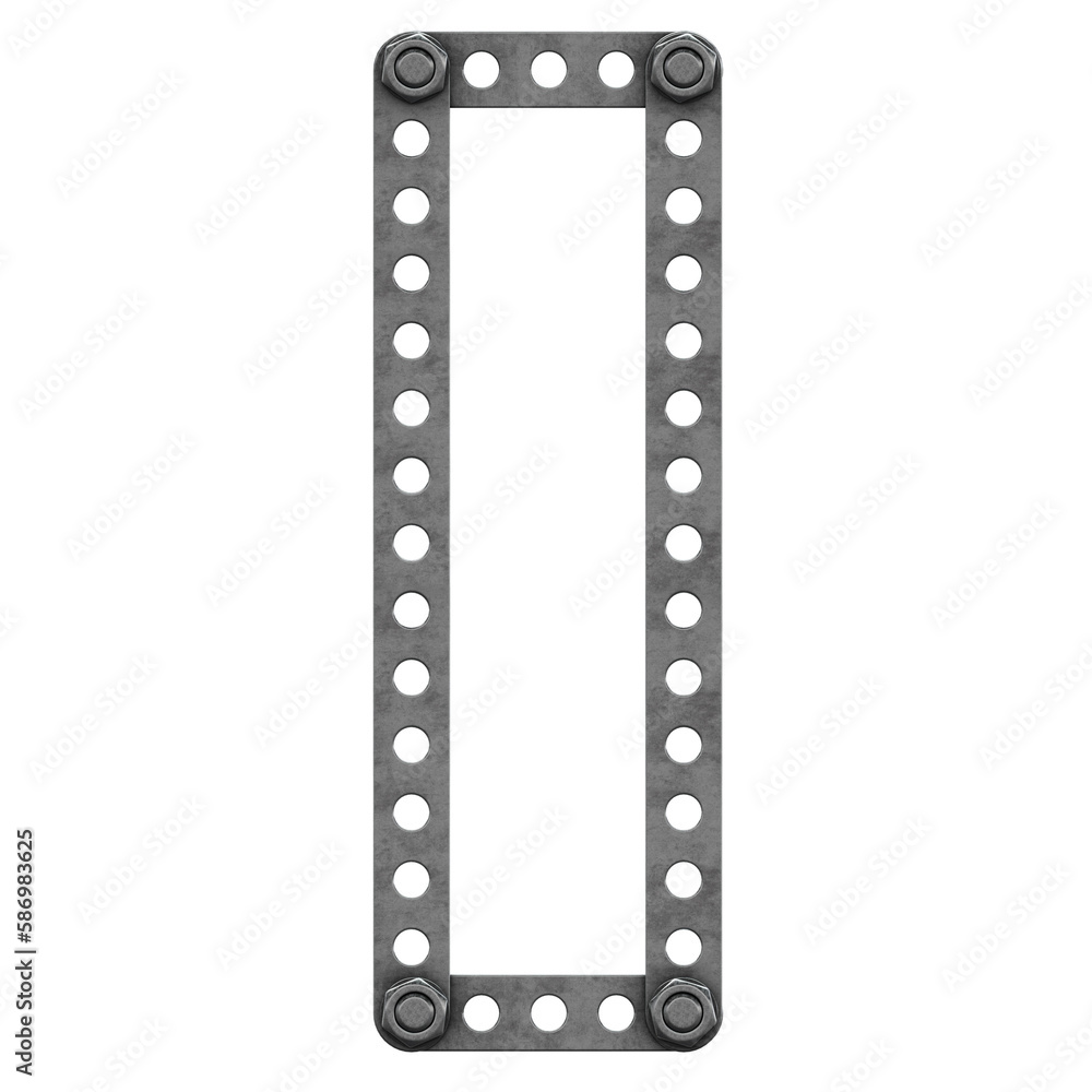 Obraz premium Construction Kit 3D Alphabet or Lerttering