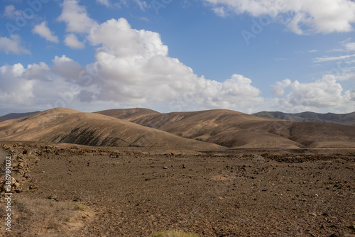 Mountains in the west of Fuerteventura