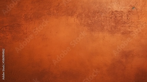 Copper Red Wall Texture to Make a Perfect Product Presentation Canvas: Generative AI