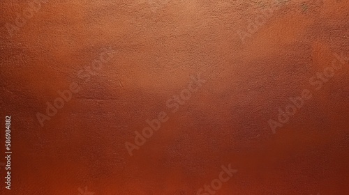 Clash of Copper Red and Brown: Empty Wall Texture for Product Presentation, Generative AI