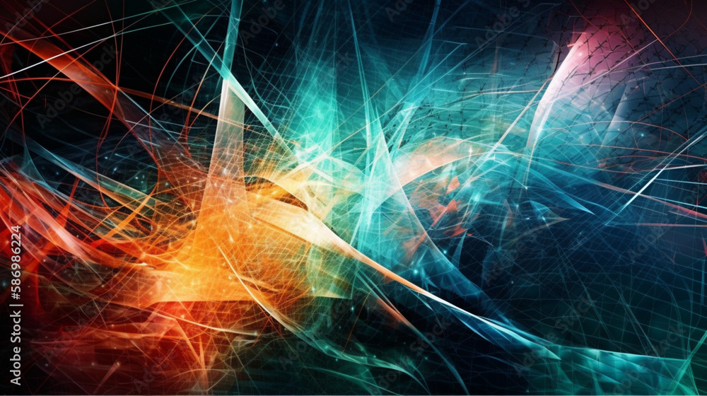 fractal burst background