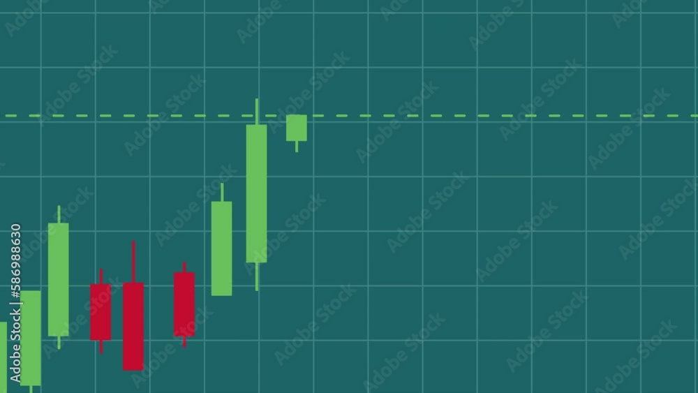 Stock Market Japanese Candlestick Graph Animation. Cryptocurrency Candlestick Graph Data. Stock Market Japanese Candlestick Graph Animation. Cryptocurrency Candlestick Graph Data.