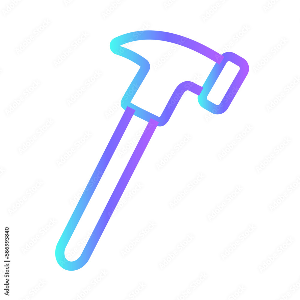 equipment business icon with purple blue outline style. icon, storage, business, symbol, set, vector, service. Vector illustration equipment business icon with purple blue outline style. icon, storage, business, symbol, set, vector, service. Vector illustration