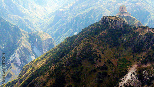 Copper Canyon in the State of Sinaloa, Mexico photo