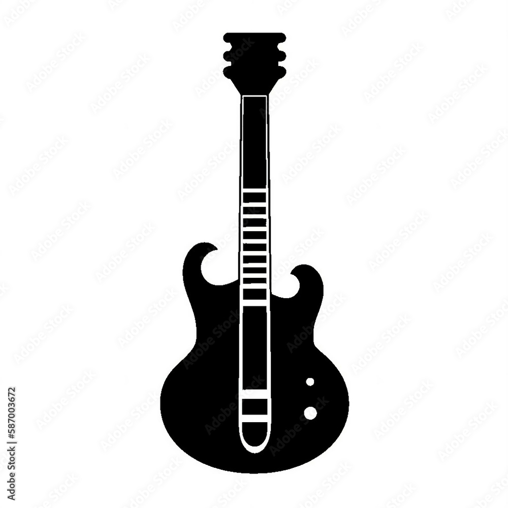 Obraz premium Guitar Illustration