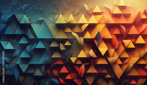 Credible_background_image_Triangle_texture_