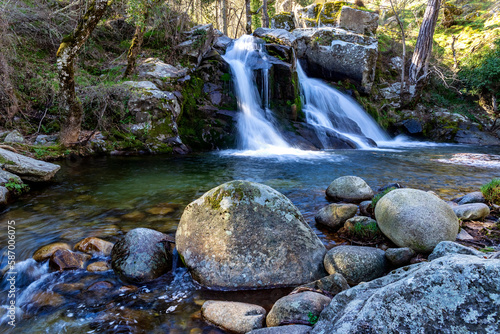 Cascadas en el rio Iruelas