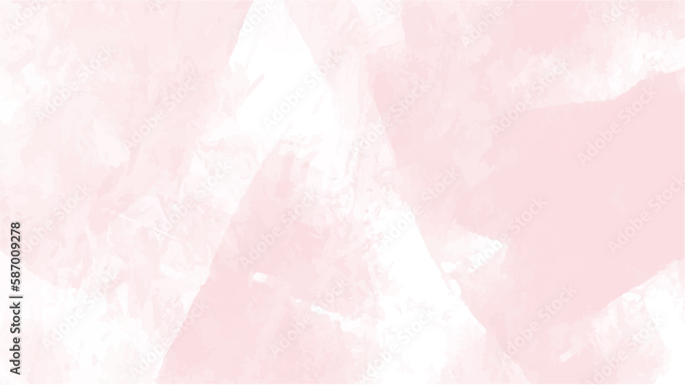 Fototapeta premium Abstract pink watercolor background for your design, watercolor background concept, vector.