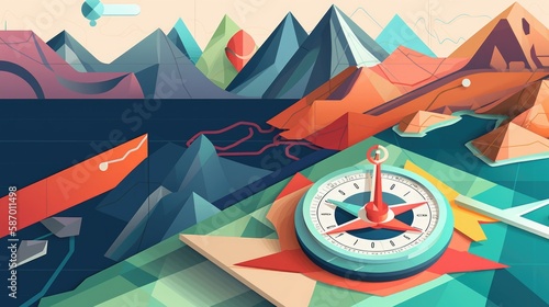 compass and map Generative Ai