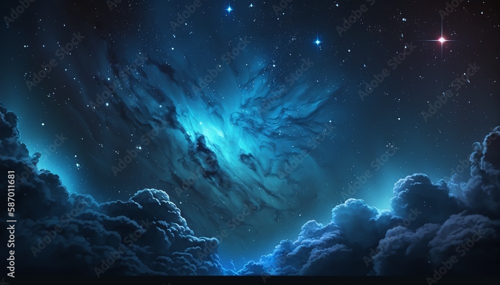 dazzling starry sky wallpaper universe starry sky background,Generative AI