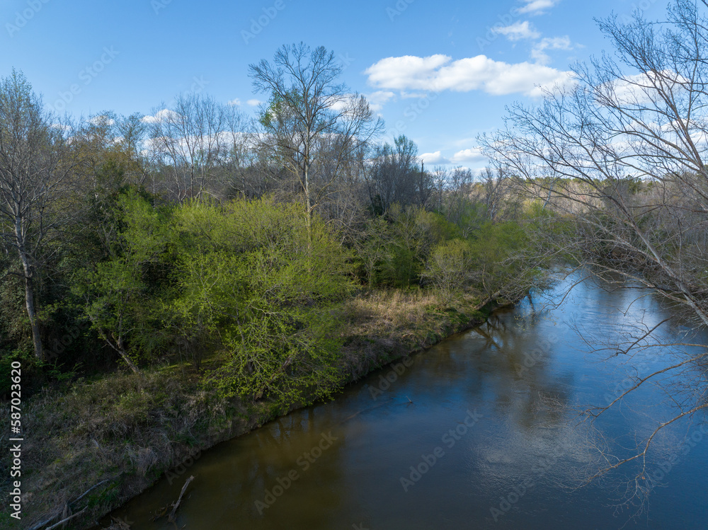 Neuse river in Spring.