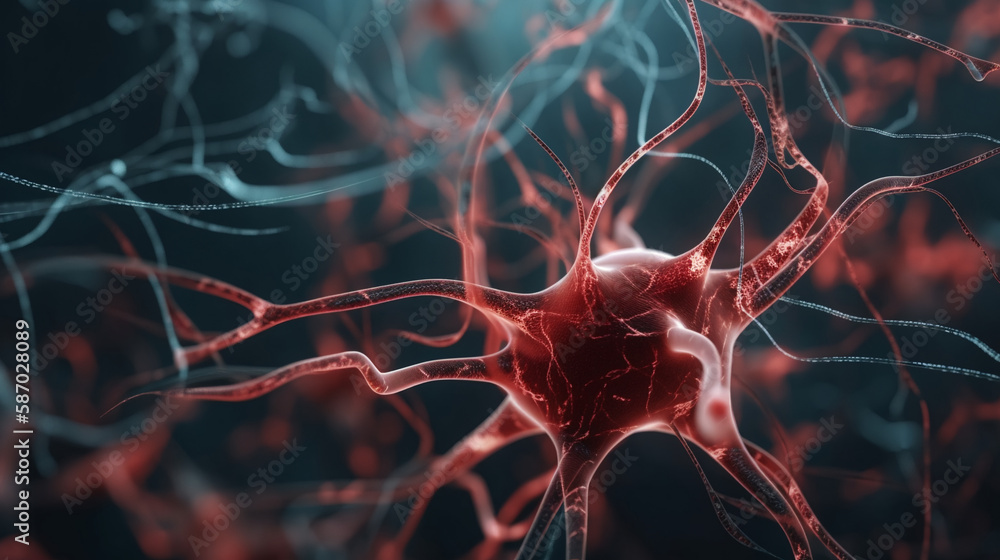 neurone, brain inside, generative ai neurone, brain inside, generative ai