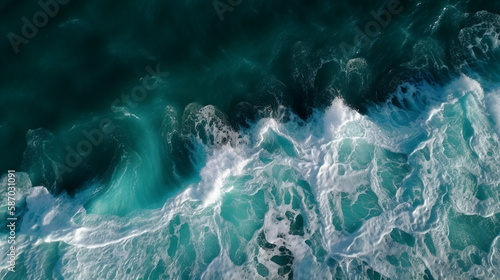 water, sea background, generative ai