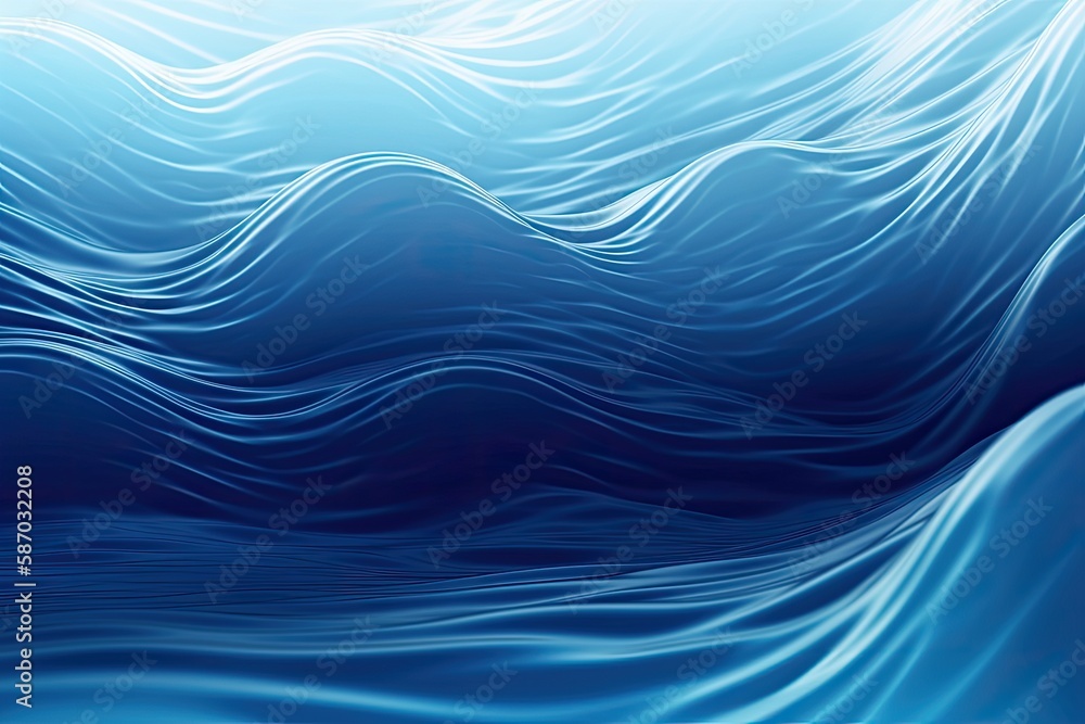 abstract background image that represents the flow and movement of water, with waves and ripples Generative AI abstract background image that represents the flow and movement of water, with waves and ripples Generative AI