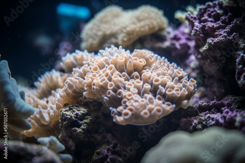 The dangers of coral bleaching and how to prevent it, bokeh Generative AI