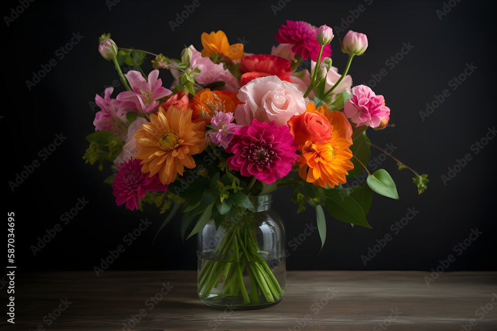 Realistic Flower Bouquet for Every Occasion - Generated by Generative AI