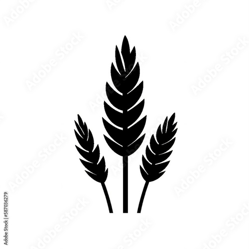 Wheat Icon Illustration