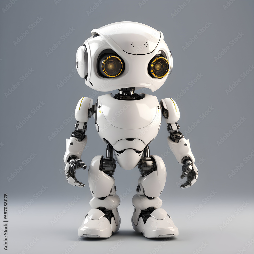 Futuristic AI Robot for Everyday Assistance made with Generative AI Futuristic AI Robot for Everyday Assistance made with Generative AI