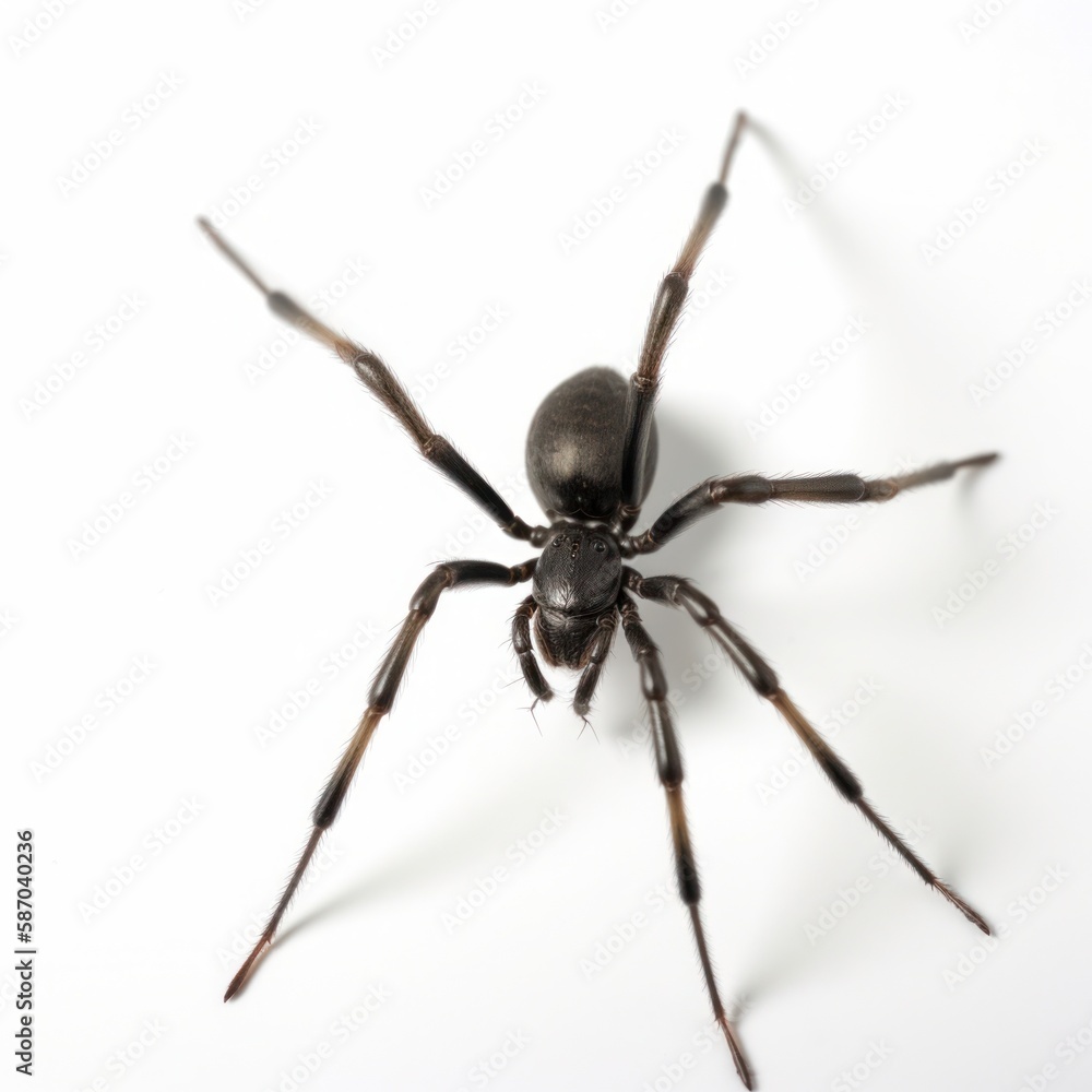 spider isolated on white background spider isolated on white background