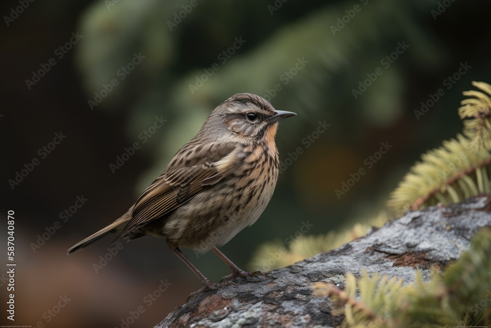 Prunella fulvescens, Brown Accentor, Khardung Village, Jammu and Kashmir, India. Generative AI Prunella fulvescens, Brown Accentor, Khardung Village, Jammu and Kashmir, India. Generative AI