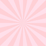 Retro pink rays. Trendy design. Vector illustration.