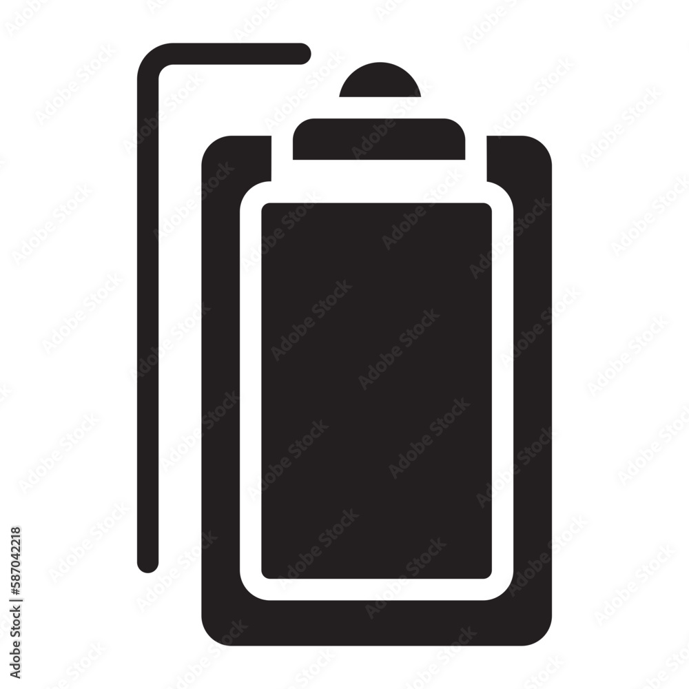 clipboard glyph icon clipboard glyph icon