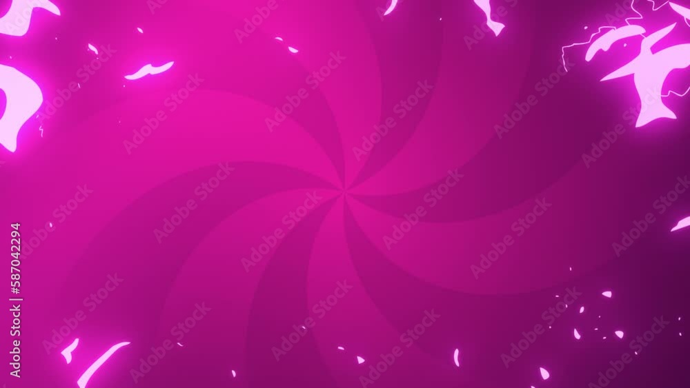 Cartoon background in blue color, graphics, cartoon graphics, spiral ...