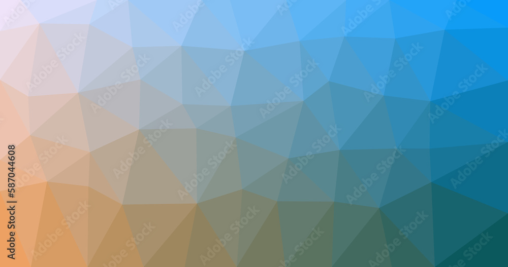 Gradient colour low poly background Gradient colour low poly background