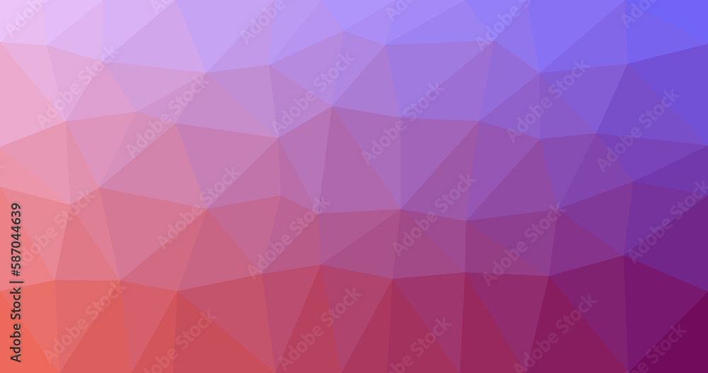 Gradient colour low poly background Gradient colour low poly background