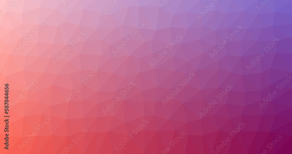 Gradient colour low poly background Gradient colour low poly background