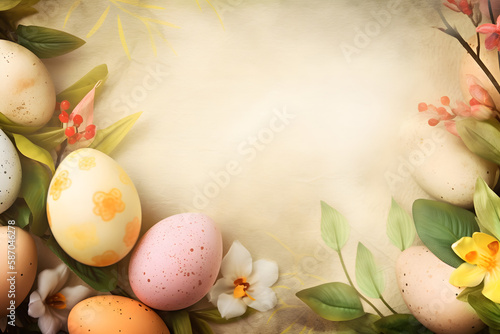 Easter elements for Cards, Greetings and many more, made with Generative AI and reworked