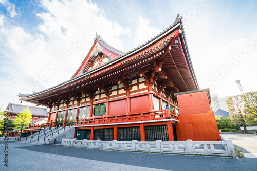 Senso-ji Temple at Asakusa area in Tokyo, Japan
