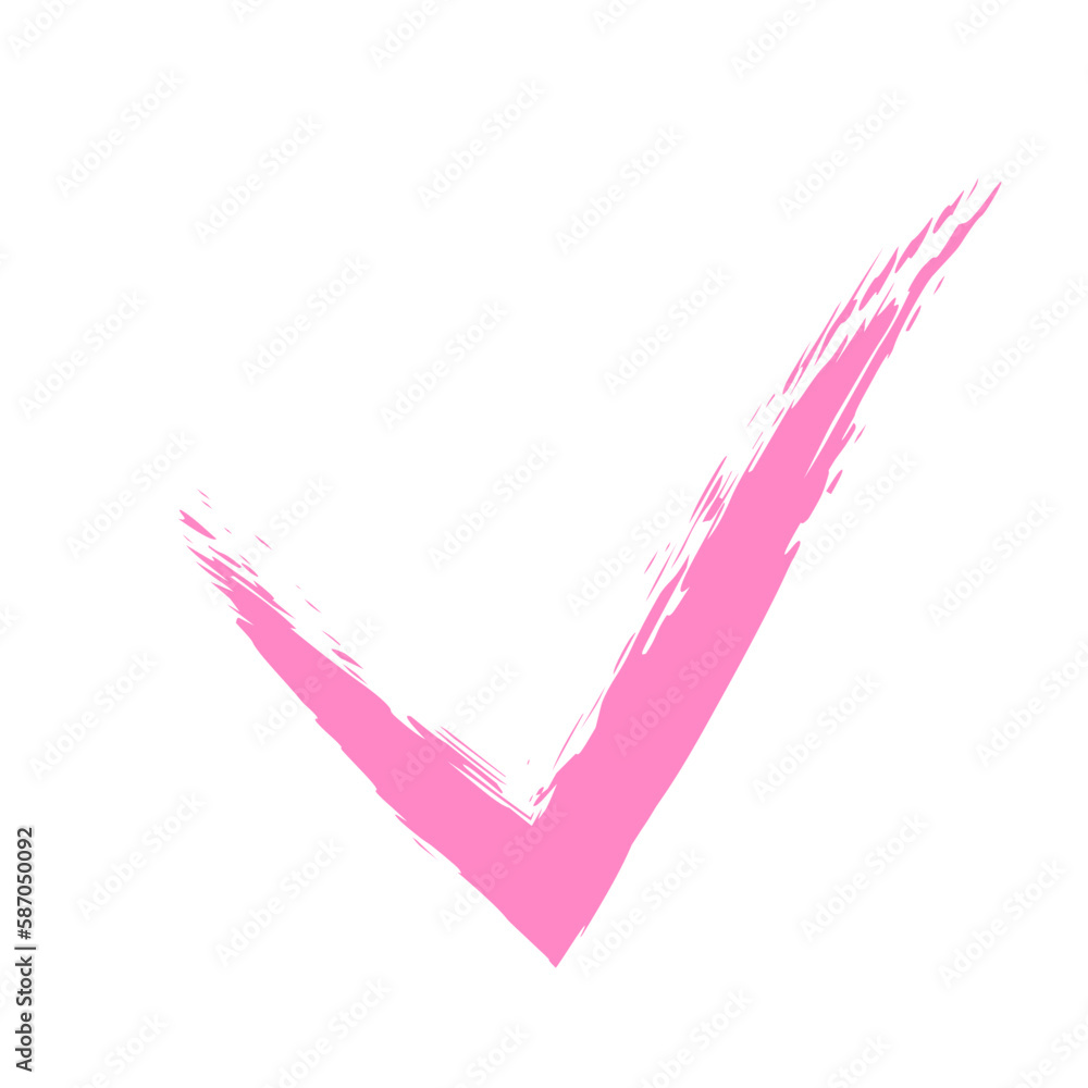 The OK symbol is drawn by hand with a brush. Sign of consent, approval. Vector The OK symbol is drawn by hand with a brush. Sign of consent, approval. Vector