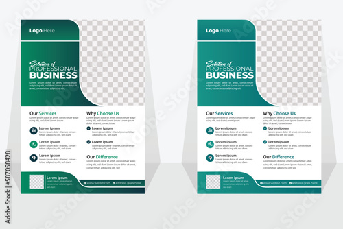 Business Flyer Template Design