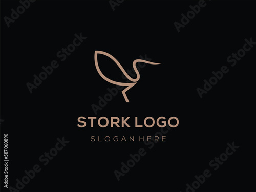 Stork Logo Design