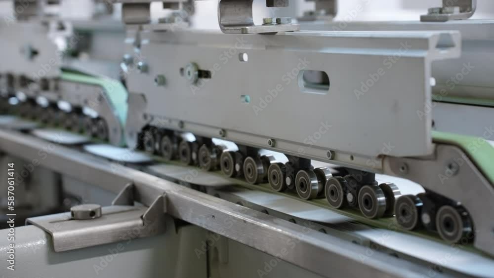 Paper submission. Printing house. Offset printing process. Perforation of printed paper. Paper creasing Paper submission. Printing house. Offset printing process. Perforation of printed paper. Paper creasing