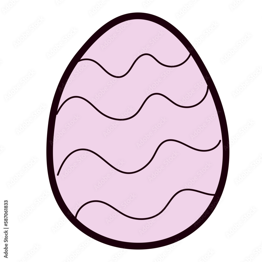 Happy Easter element set of funny rabbit animals, eggs and floral decoration in cute cartoon style. Flat hand drawn icon Happy Easter element set of funny rabbit animals, eggs and floral decoration in cute cartoon style. Flat hand drawn icon