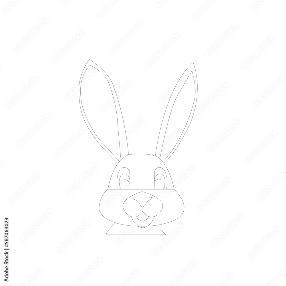 illustration of a rabbit illustration of a rabbit