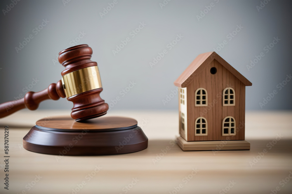 Hammer auction sale of real estate. Judge's decision. Generative AI Hammer auction sale of real estate. Judge's decision. Generative AI